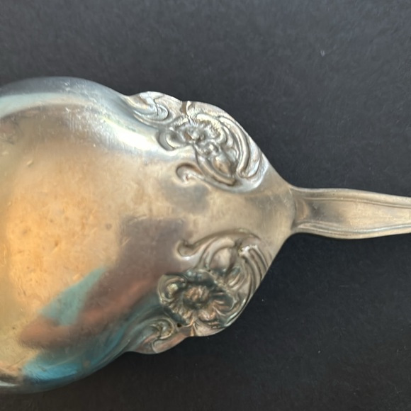 Vintage (1830’s) Large Serving Spoon - Picture 6 of 7